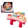 BABY TABLE 3-IN-1 WITH  ACTIVITIES, SOUND & LIGHT - PINK